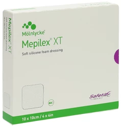 Mepilex Safetac XT 10x10cm steril