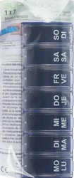 SUPAIRBOX 1x7 doseur hebdomadaire français/allemand bleu