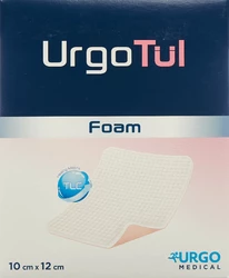 Urgo UrgoTül Foam 10x12cm selbsthaftend