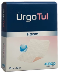 Urgo UrgoTül Foam 10x12cm selbsthaftend