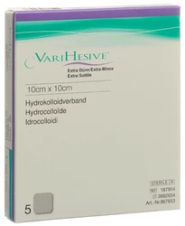 Varihesive Hydrokolloidverband Verband 10x10cm extra dünn