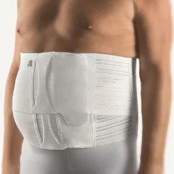 BORT Med PostOban Spezialweit Thorax-Abdominalstütze Gr2 H21cm weiss