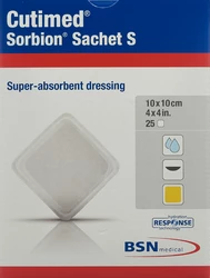 Cutimed Sorbion Sachet S 10x10cm