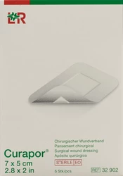 Curapor Chirurgisch Wundverband 7x5cm steril
