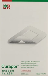 Curapor pansement adhésif chirurgical 10x8cm stérile