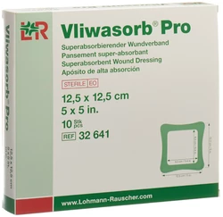 Vliwasorb Pro pansement super-absorbant 12.5x12.5cm