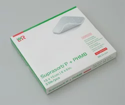 Suprasorb P + PHMB antimikrobieller Schaumverband 15x15cm
