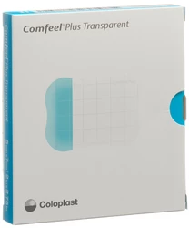 Comfeel Plus Transparent Hydrokolloid Verband 5x7cm
