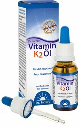 Dr. Jacob's Vitamin K2 Öl Tropfen all-trans MK7 vegan