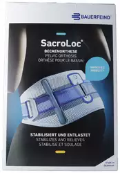 BAUERFEIND SacroLoc Stabilorthese Grösse 3 titan