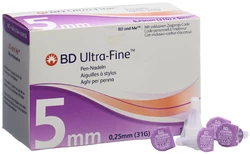 BD ULTRA-Fine Pen Nadel 31G 0.25x5mm