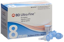 BD ULTRA-Fine Pen Nadel 31G 0.25x8mm