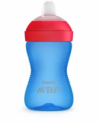 Philips Avent Schnabelbecher weich blau/rot