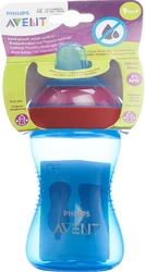 Philips Avent Schnabelbecher weich blau/rot