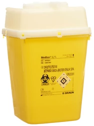 Medibox collecteur d'aiguilles usagées 5.7l