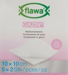 flawa Gazin Mullkompressen 10x10cm steril
