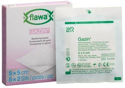 flawa Gazin Mullkompressen 5x5cm steril