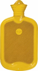 Sänger Wärmflasche aus Naturkautschuk Lamelle 2l 1seitig gelb