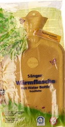 Sänger Wärmflasche aus Naturkautschuk Lamelle 2l 1seitig gelb