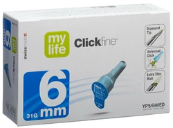 mylife Clickfine aiguilles 6mm 31G
