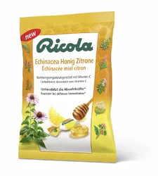 Ricola Kräuterbonbons Echinacea Honig Zitrone mit Zucker