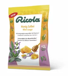 Ricola Kräuterbonbons Honig Salbei mit Zucker