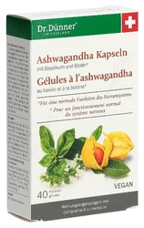 Dr. Dünner PhytoWorld ashwagandha énergie + résistance nerveuse caps