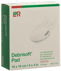 Debrisoft Kompressen 10x10cm steril