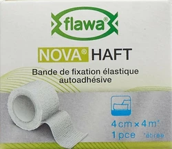 flawa Nova Haft kohäsive Gazebinde 4cmx4m