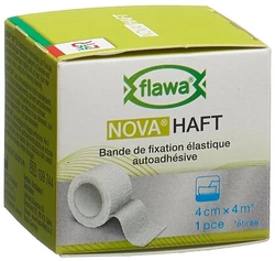 flawa Nova Haft kohäsive Gazebinde 4cmx4m