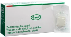 flawa tampons à ouate de cellulose 4x5cm stérile