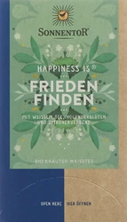SONNENTOR Happiness is Frieden finden Tee BIO