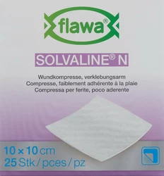 flawa Solvaline N Kompressen 10x10cm steril