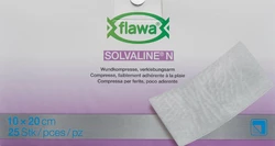 flawa Solvaline N Kompresse 10x20cm steril