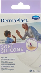 DermaPlast Soft Silicone 6x10cm