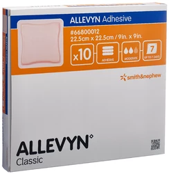 ALLEVYN ADHESIVE Wundverband 22.5x22.5cm