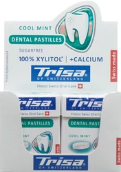 Trisa Dental Pastillen Fresh Mint Display 12 Stück