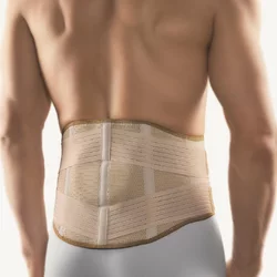 BORT Med Rückenbandage mit Pelotte 17-24cm M -104cm beige