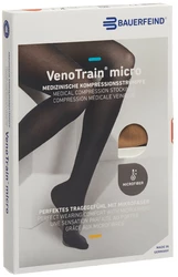 BAUERFEIND VenoTrain Micro KKL2 AD M normal/long offene Fussspitze caramel