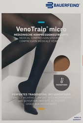 VenoTrain Micro MICRO A-D KKL2 M plus/long offene Fussspitze caramel