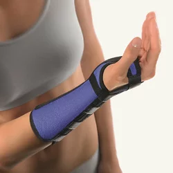 BORT Med Arm- und Handgelenkstütze XS -15cm rechts blau