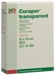 Curapor Wundverband 10x15cm transparent