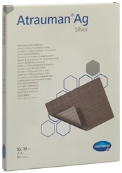Atrauman Ag Kompressen 10x10cm steril