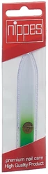 nippes Glasnagelfeile im Etui 9 cm assortiert gelb violett blau
