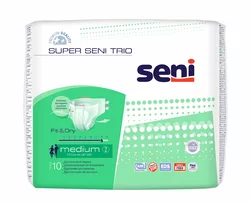 seni Super Seni Trio Windelhosen M atmungsaktiv Hüftumfang 75-110cm 8 Tropfen
