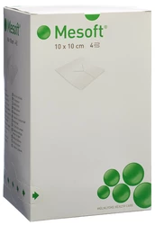Mesoft Schlitzkompressen 10x10cm sterril