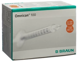 Omnican Insulin 100 1ml 0.3x8mm G30 einzel