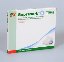 Suprasorb X + PHMB HydroBalance-Wundverband 14x20cm antimikrobiell