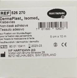 DermaPlast Isomed Klebevlies 5cmx10m weiss