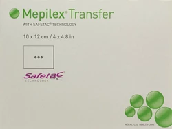 Mepilex Transfer Safetac Wundauflage 10x12cm Silikon